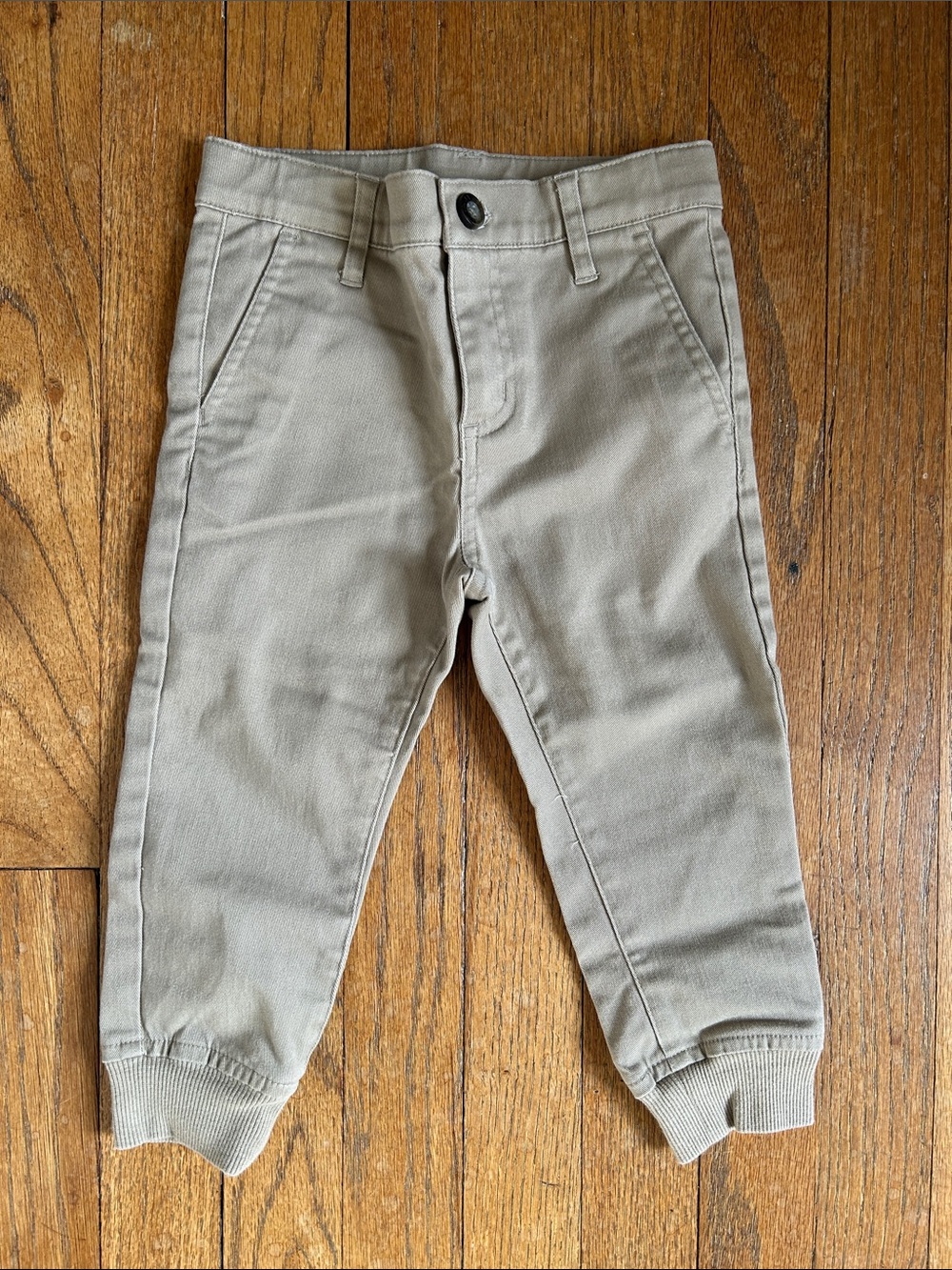 Janie and Jack Khaki Jogger Pants (2T)